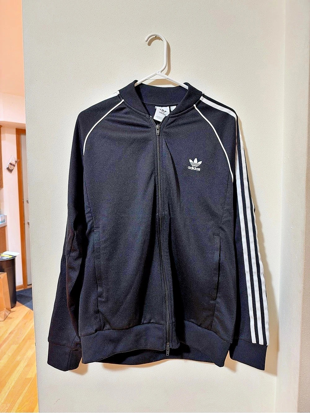 adidas Superstar Track Jacket Black & White